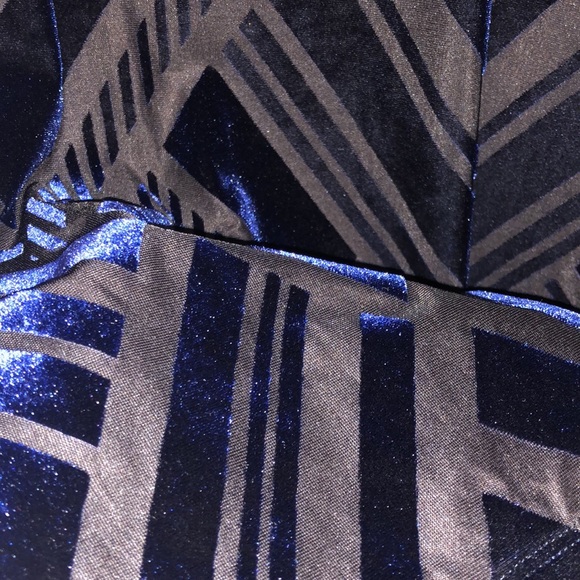 Patterned Cocktail Dress - Picture 2 of 5